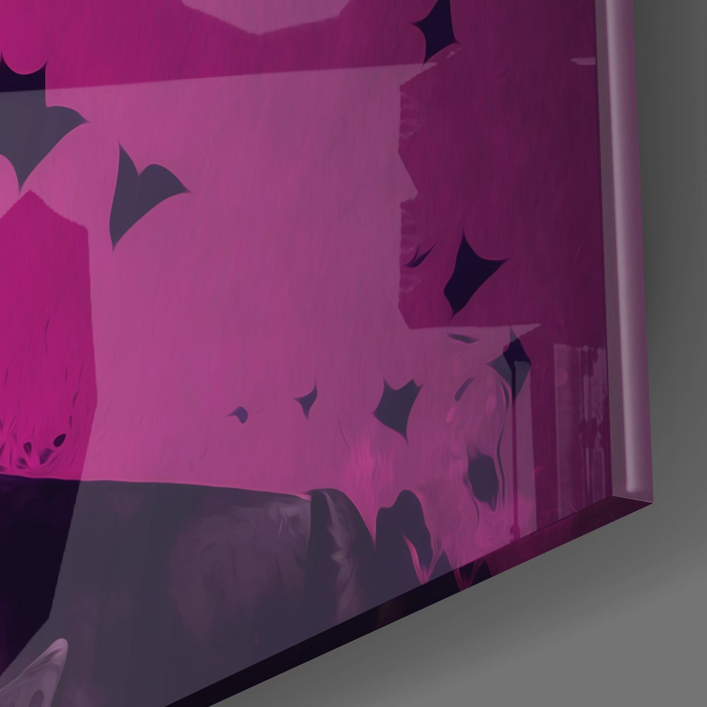 Joker Glass Wall Art || Designers Collection