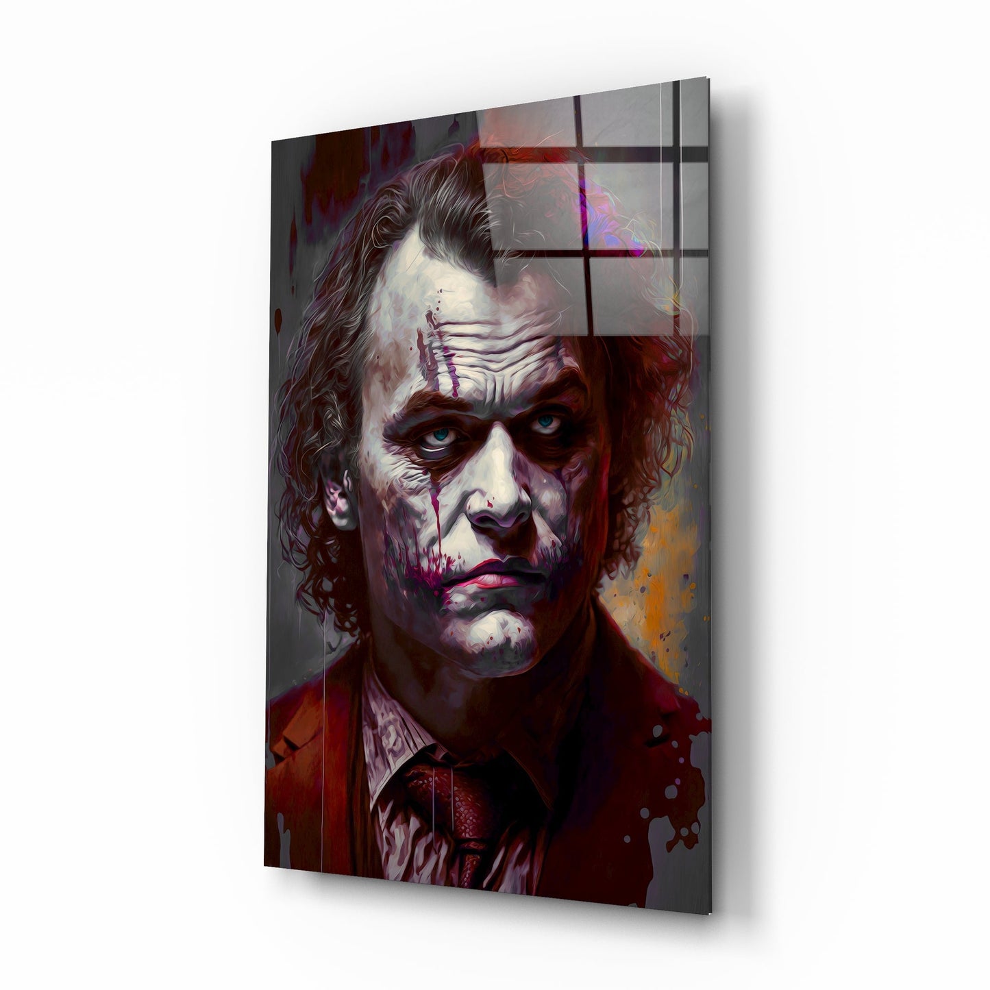 Joker Glass Wall Art || Designers Collection