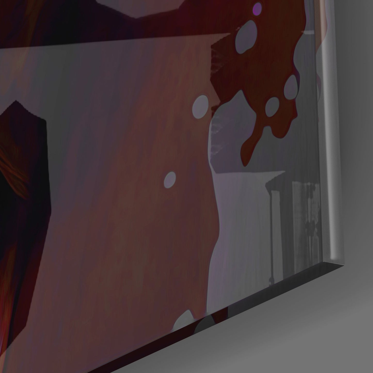 Joker Glass Wall Art || Designers Collection