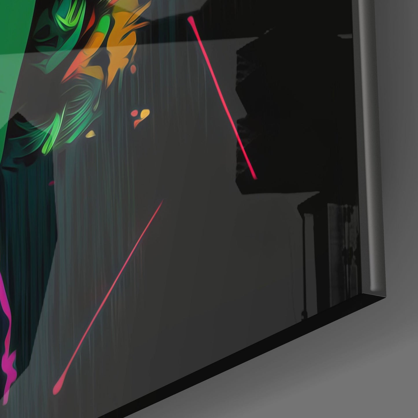 Marilyn Monroe Glass Wall Art || Designers Collection
