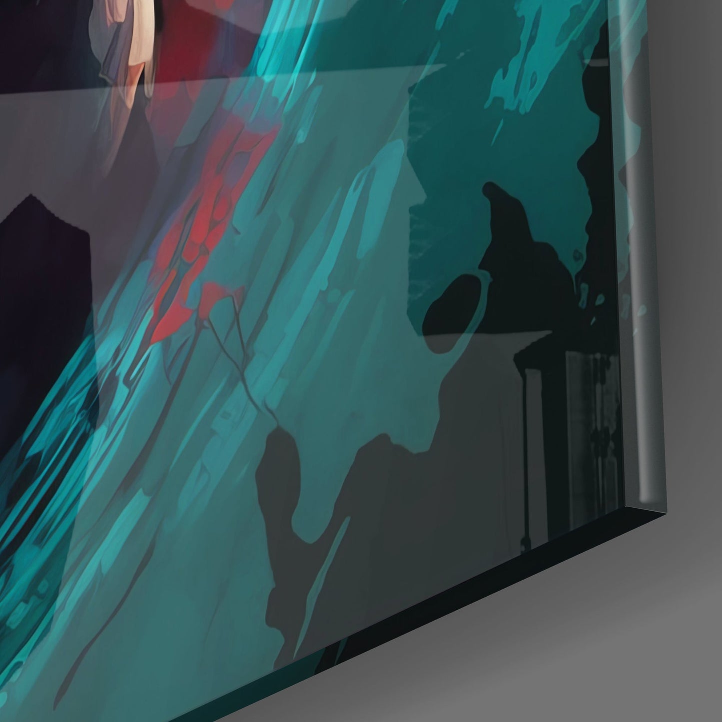 Messi Glass Wall Art || Designers Collection