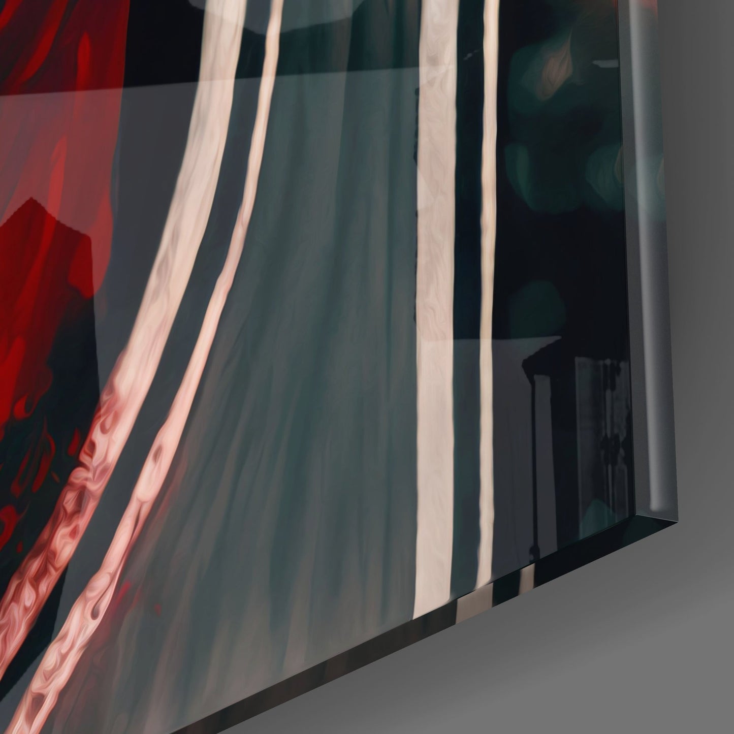 Michael Jordan Glass Wall Art || Designers Collection