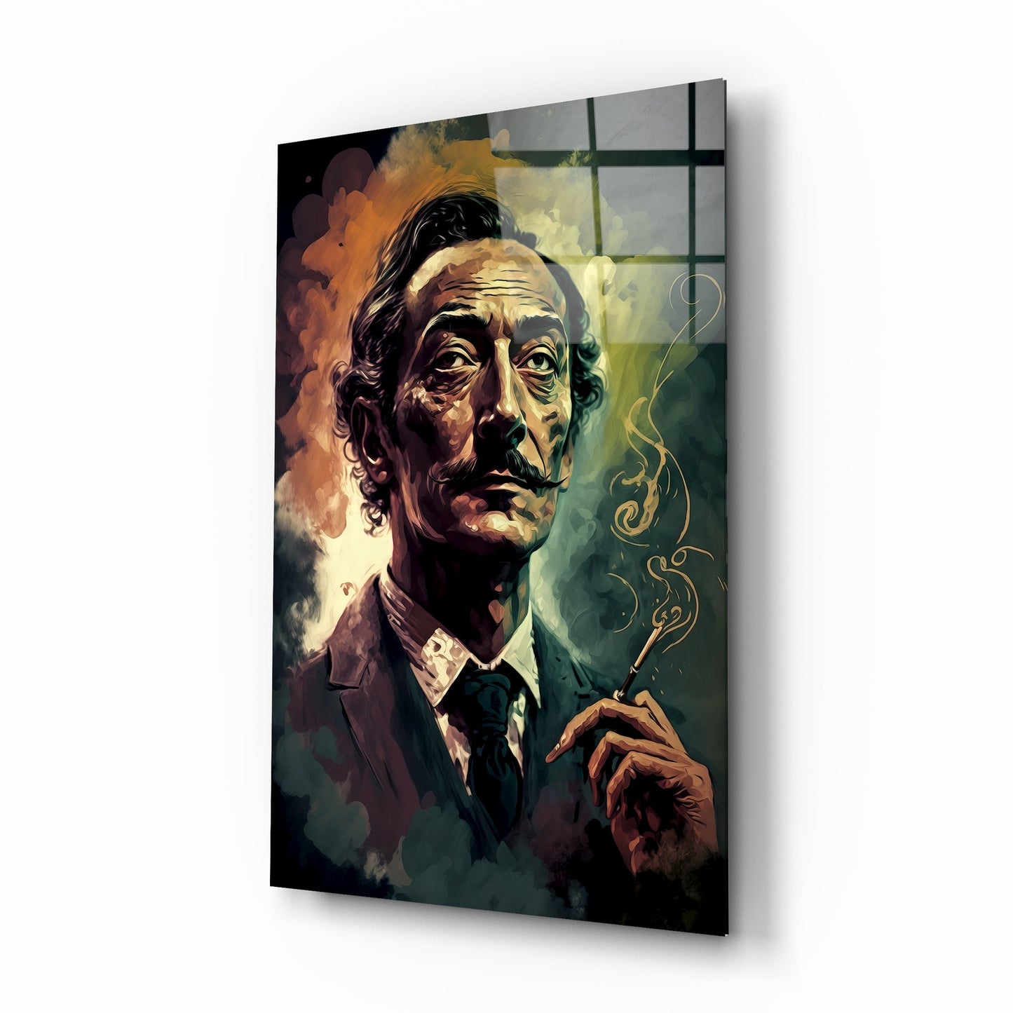 Salvador Dali Glass Wall Art || Designers Collection