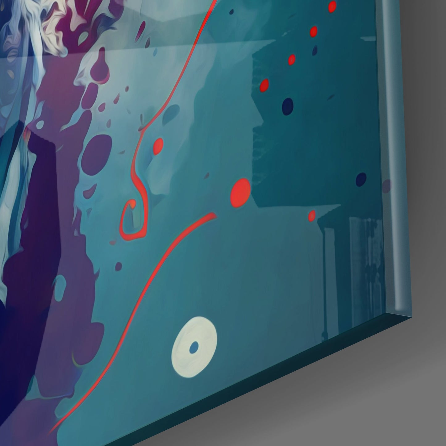 Salvador Dali Glass Wall Art || Designers Collection