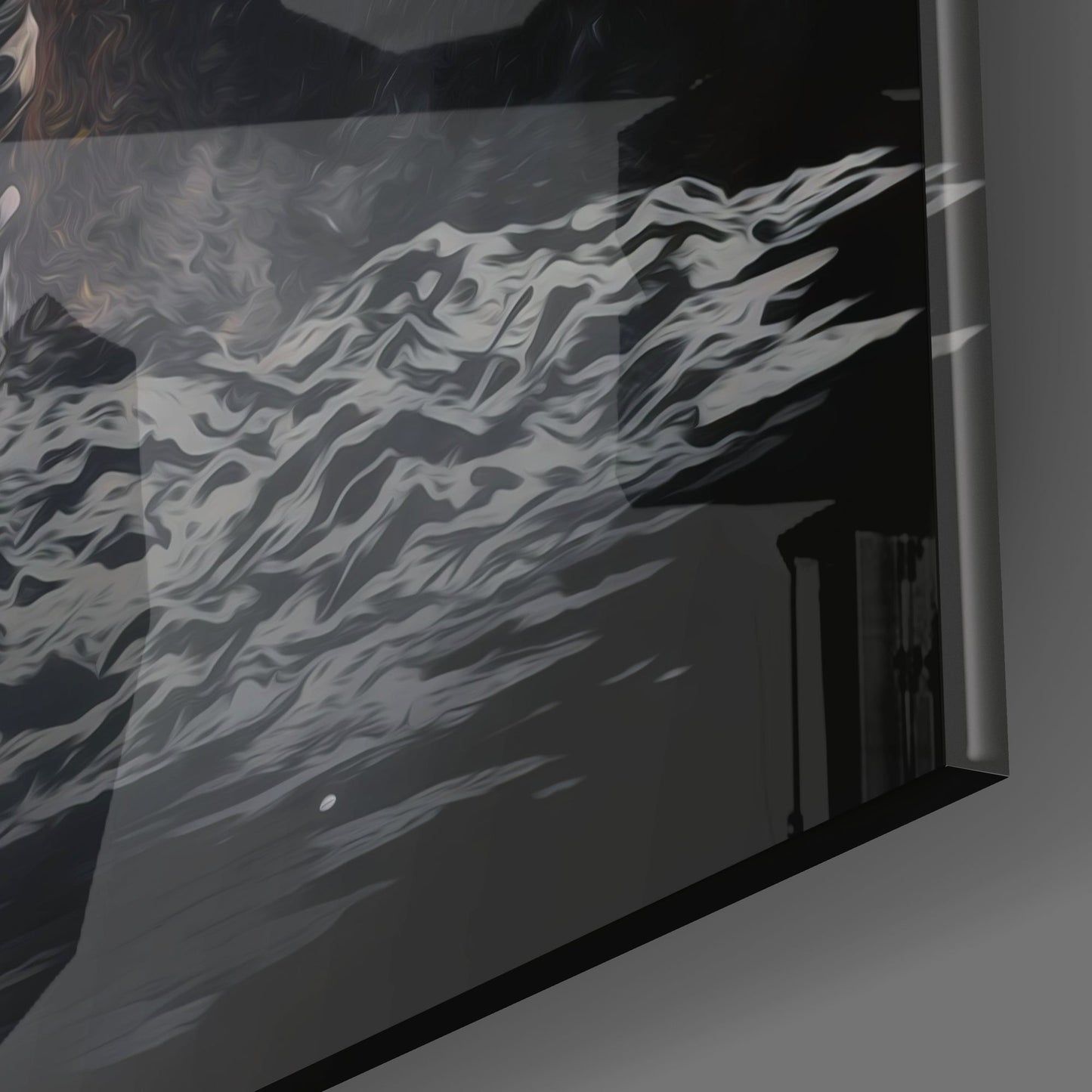 Astronaut Glass Wall Art || Designers Collection