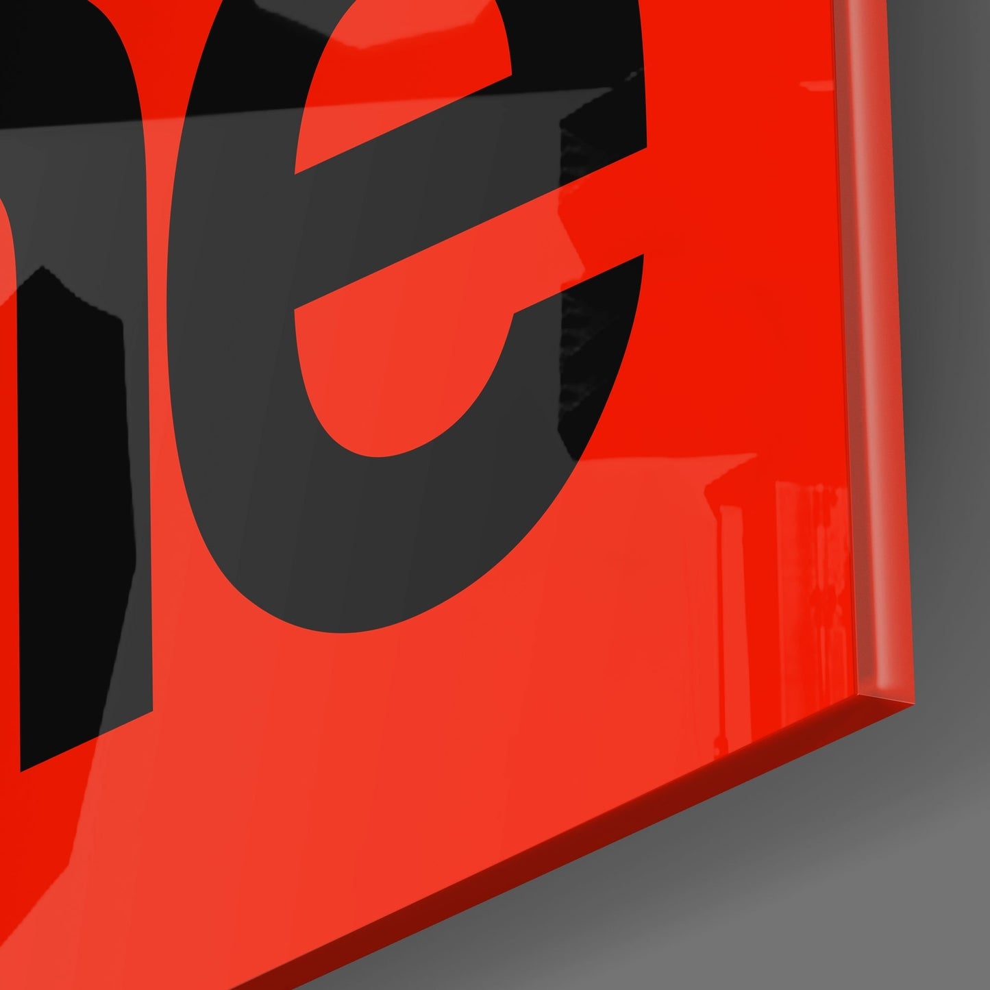 Get Shit Done Glass Wall Art || Designers Collection