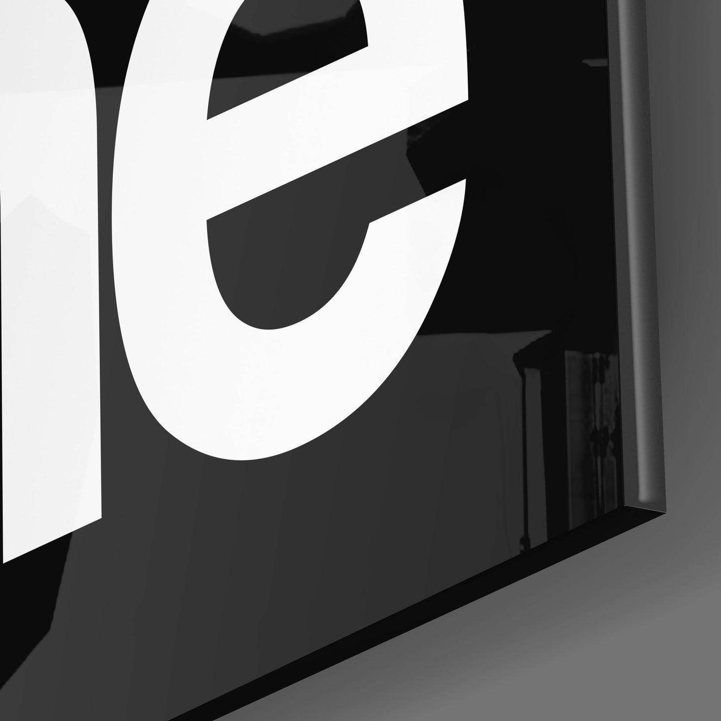 Get Shit Done Glass Wall Art || Designers Collection