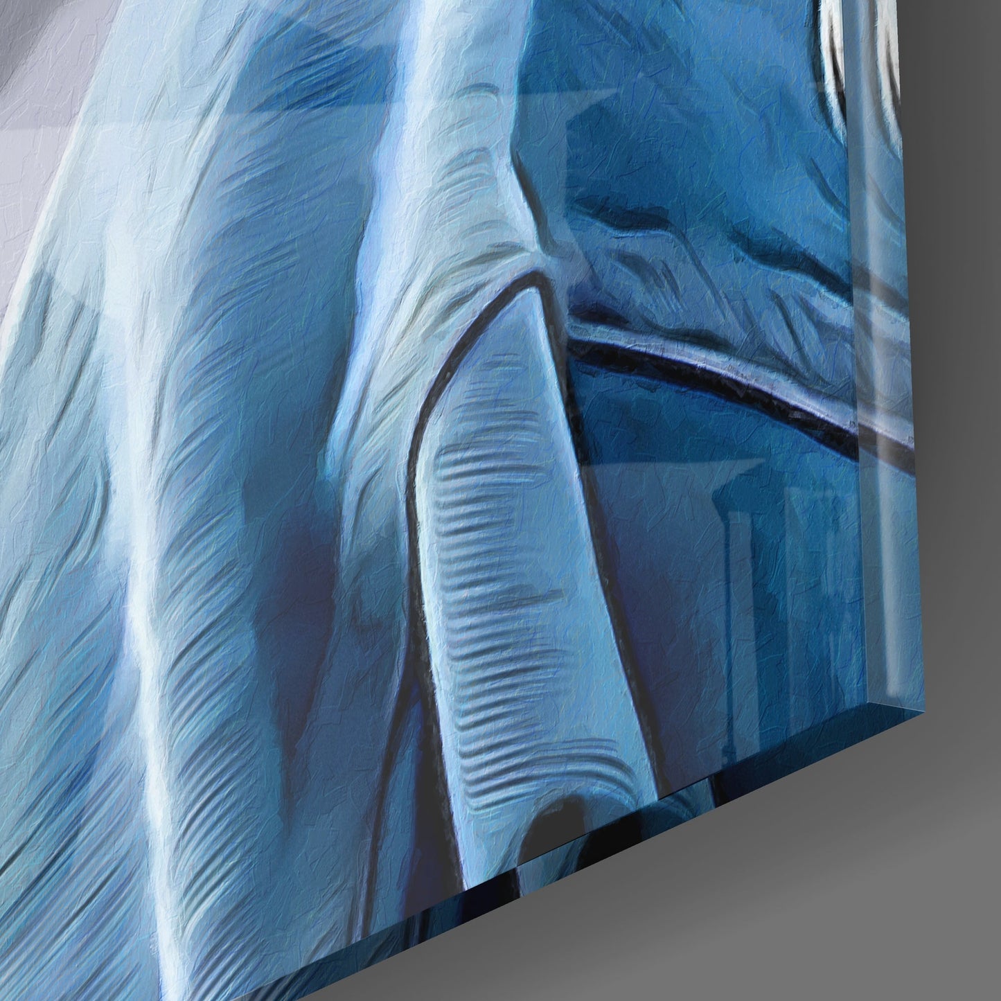 Air Jordan Glass Wall Art || Designers Collection