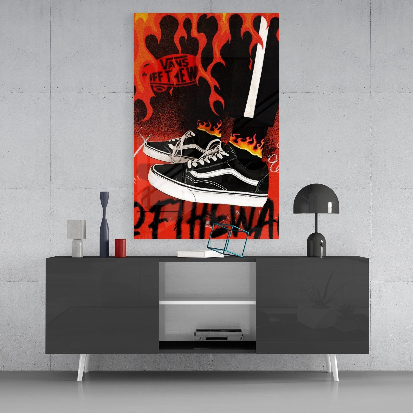 Vans Glass Wall Art || Designers Collection