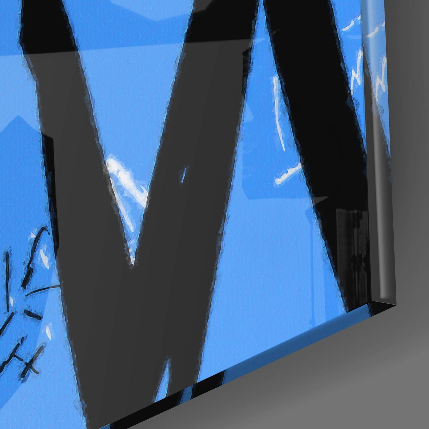 Air Jordan Glass Wall Art || Designers Collection