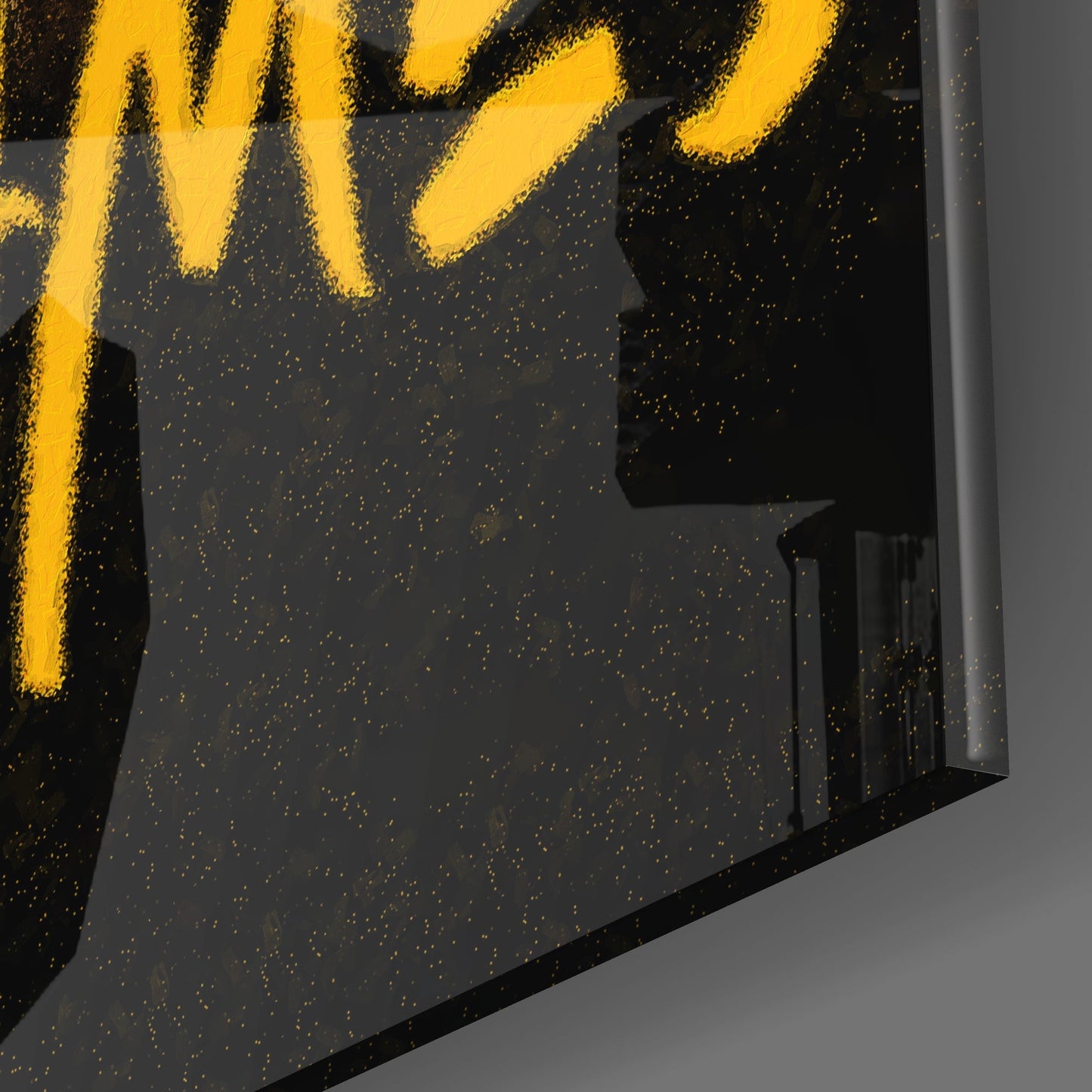 Lebron James, King Glass Wall Art || Designers Collection