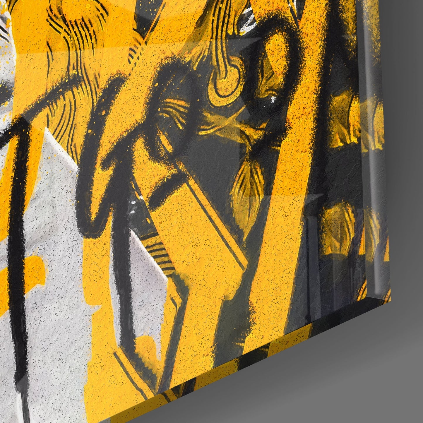 Freddie Mercury, The Queen Glass Wall Art || Designers Collection
