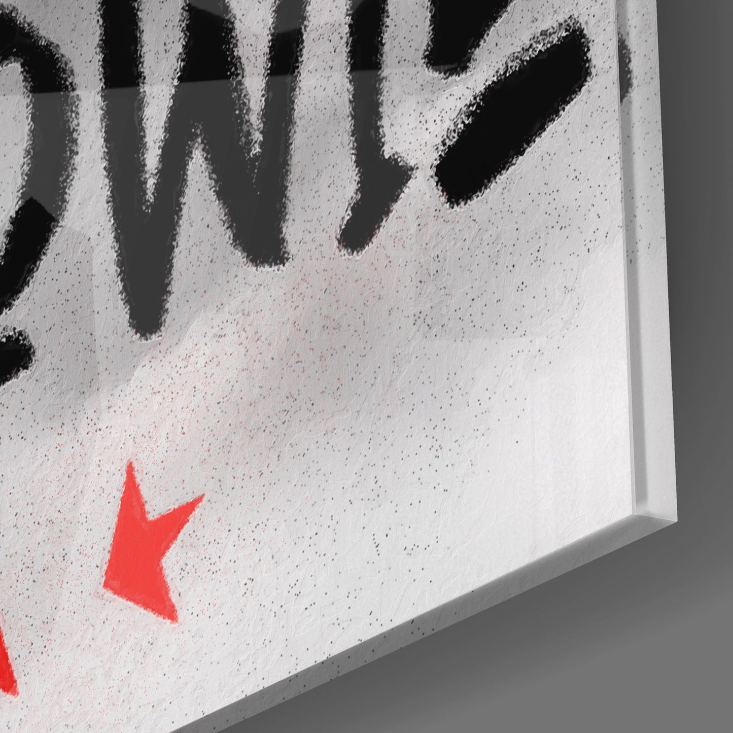 David Bowie Glass Wall Art || Designers Collection