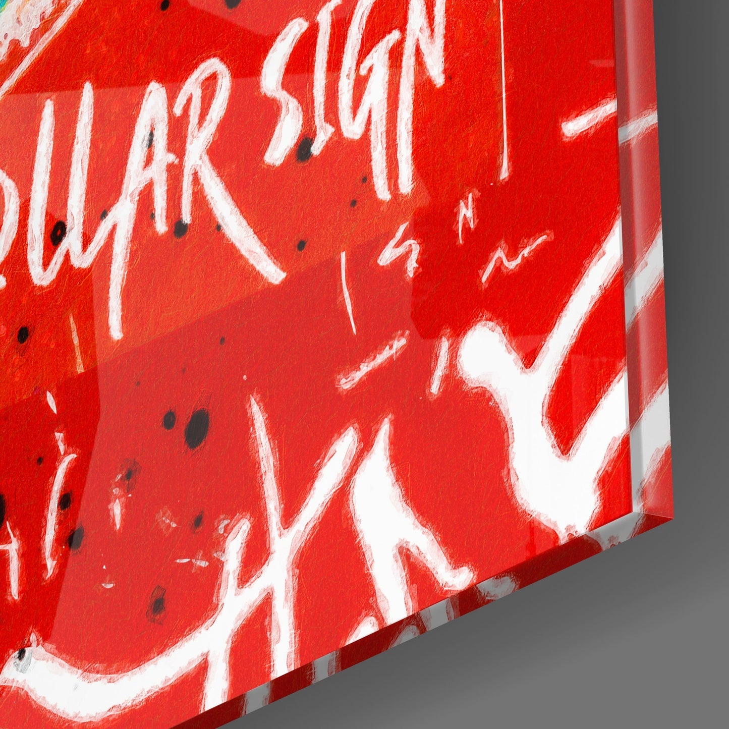 Andy Warhol and Dollar Glass Wall Art || Designers Collection