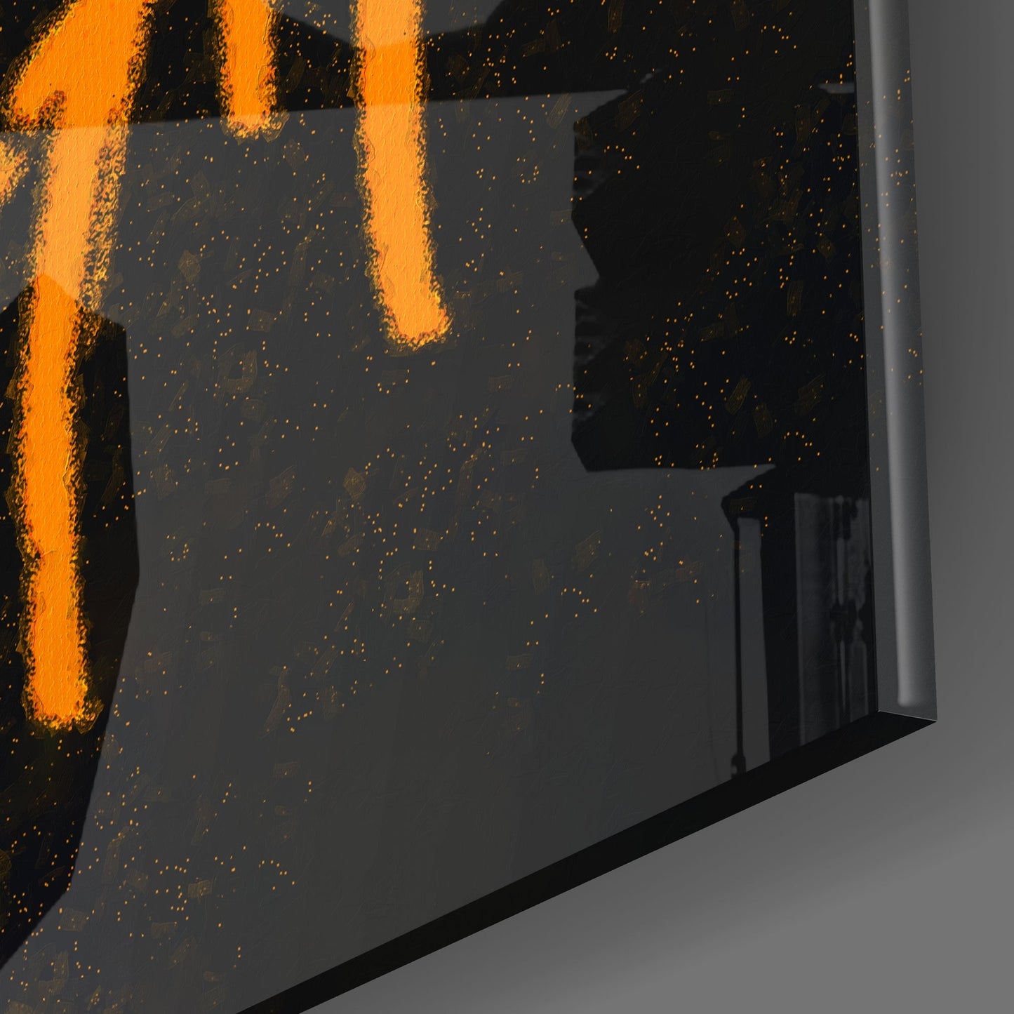 Style of Jean-Michel Basquiat Glass Wall Art || Designers Collection