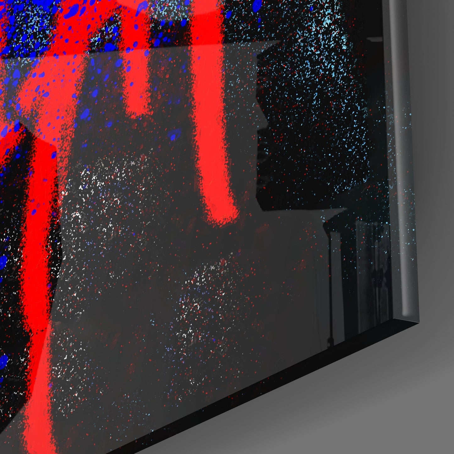 Style of Jean-Michel Basquiat Glass Wall Art || Designers Collection