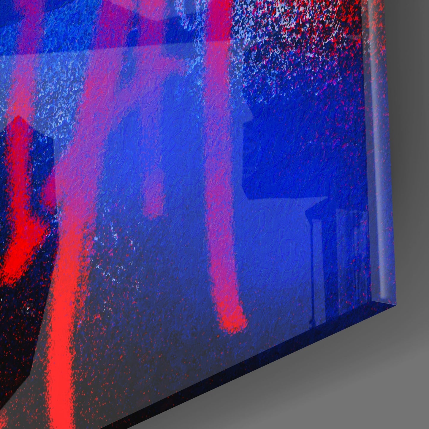 Andy Warhol vs Jean-Michel Basquiat Glass Wall Art || Designers Collection