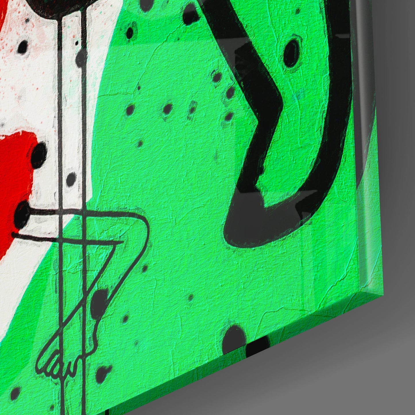 Style of Keith Haring Glass Wall Art || Designers Collection