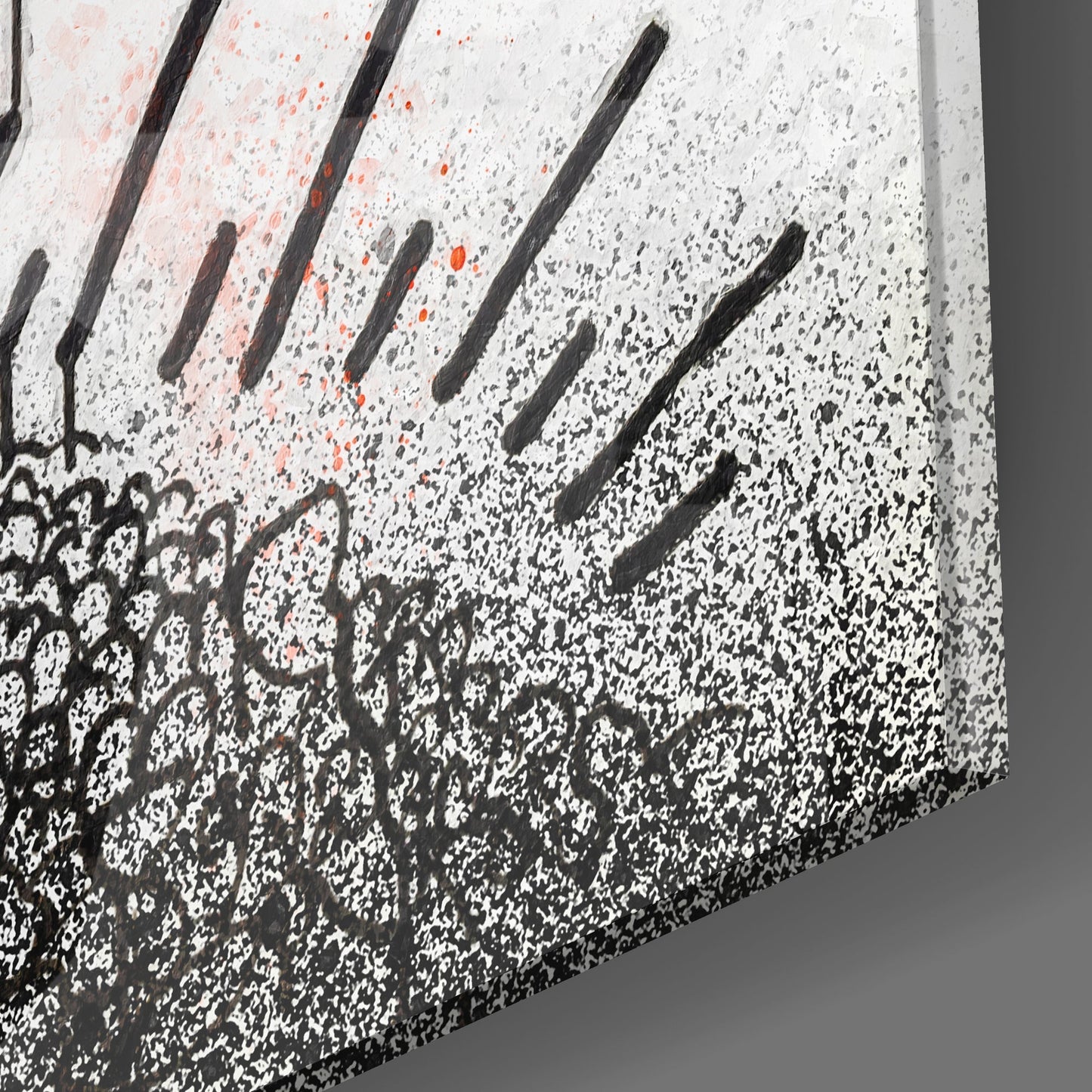 Style of Keith Haring Glass Wall Art || Designers Collection