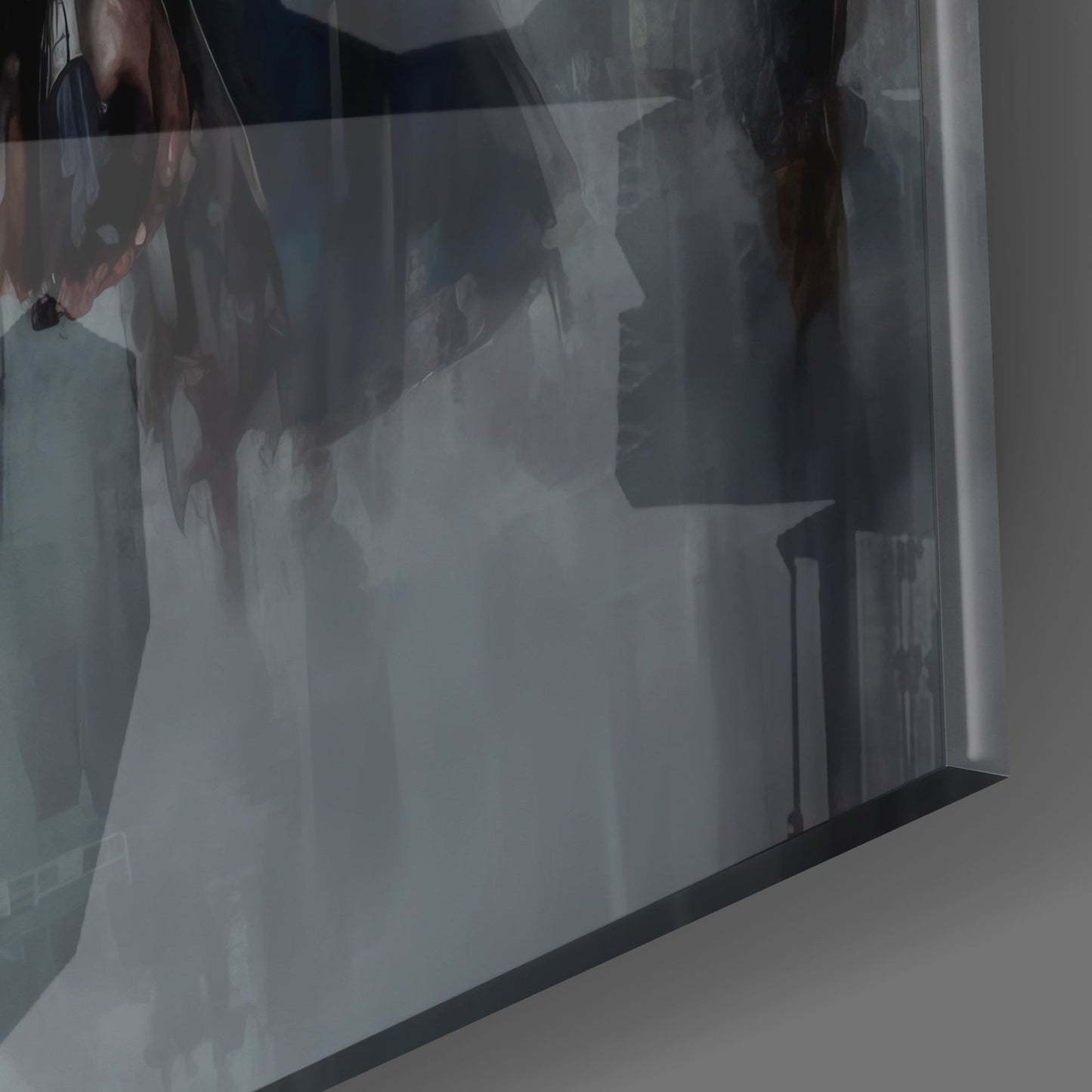 Walk Womenly Glass Wall Art || Designers Collection
