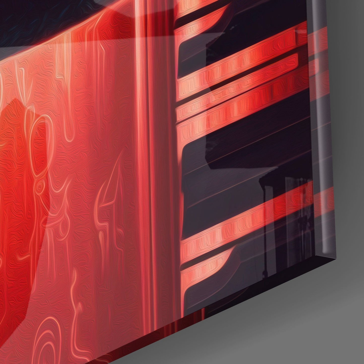 Jazz Glass Wall Art || Designer's Collection