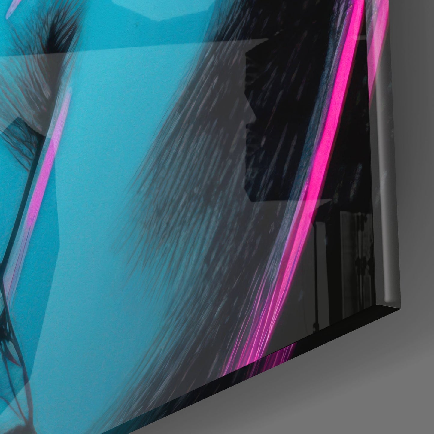 Girl Glass Wall Art || Designer's Collection