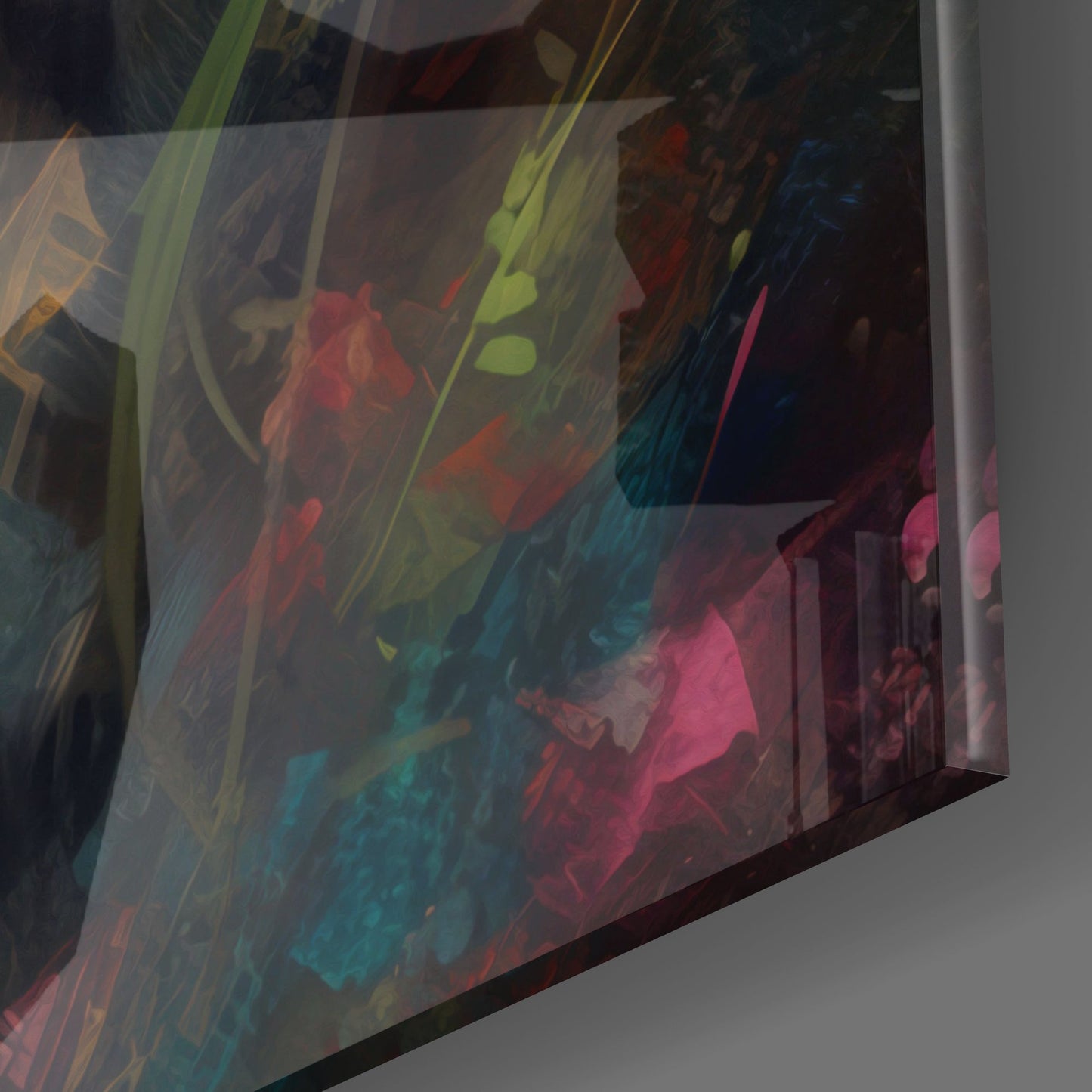 Tiger Glass Wall Art || Designer's Collection