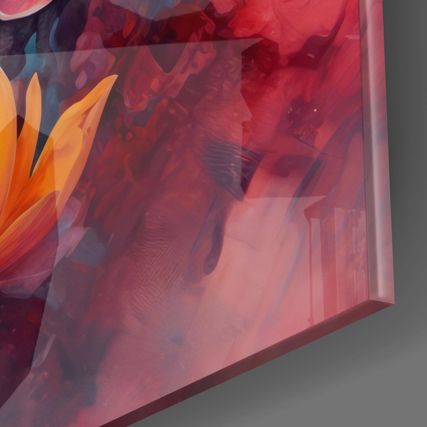 Buddha Glass Wall Art || Designer's Collection