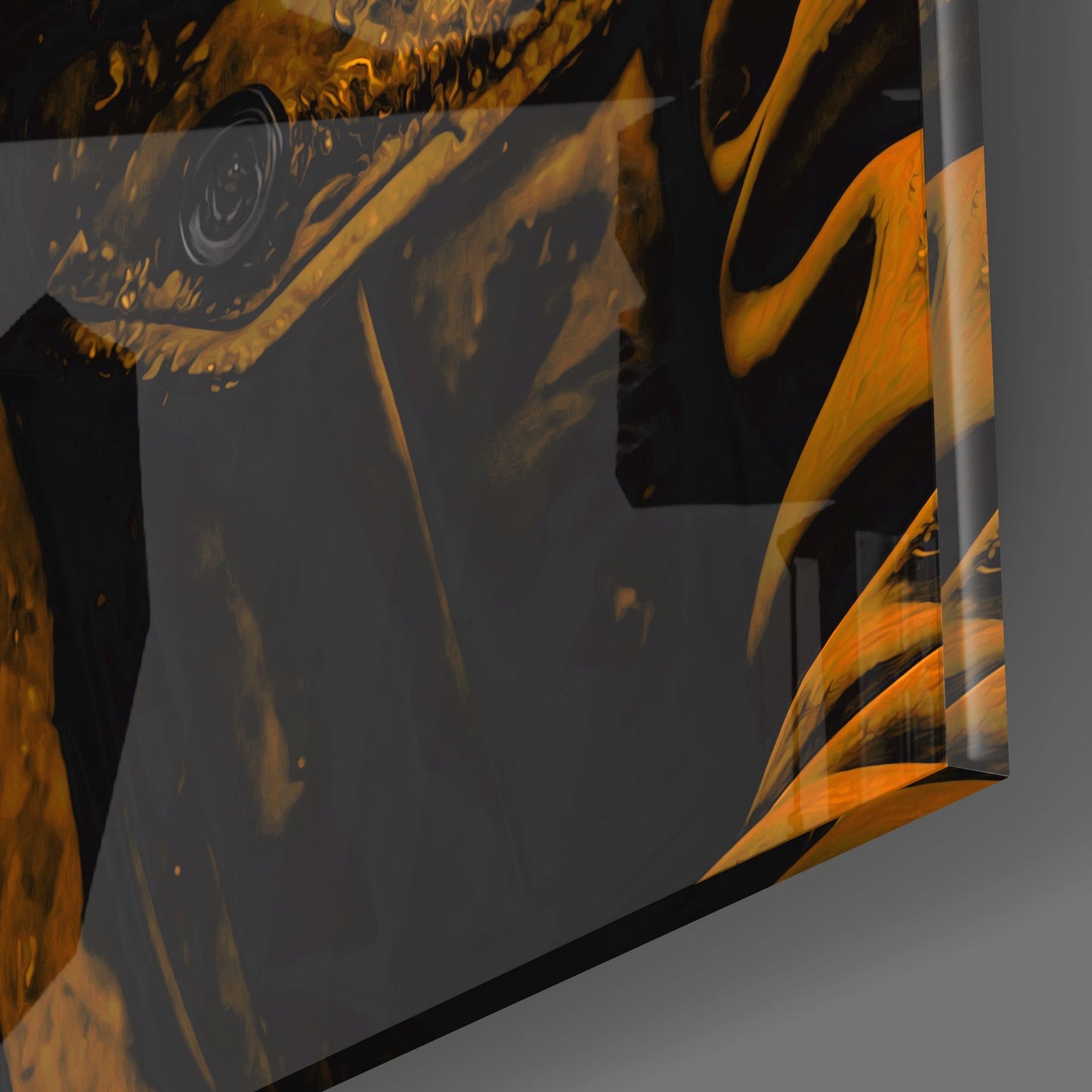 The Ape Glass Wall Art || Designer's Collection
