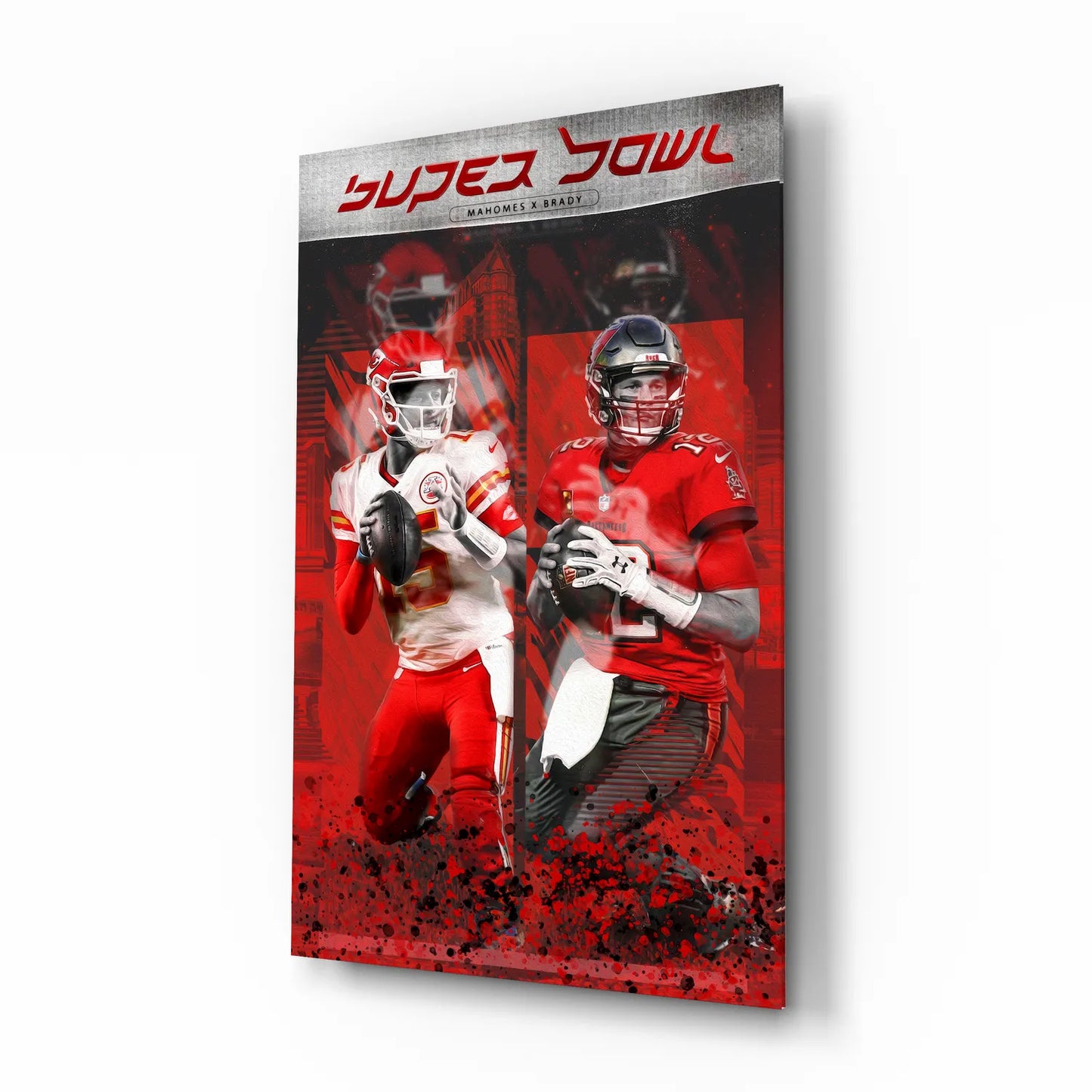 NFL - Mahomes x Brady Cam Tablo || Tasarımcı Koleksiyonu