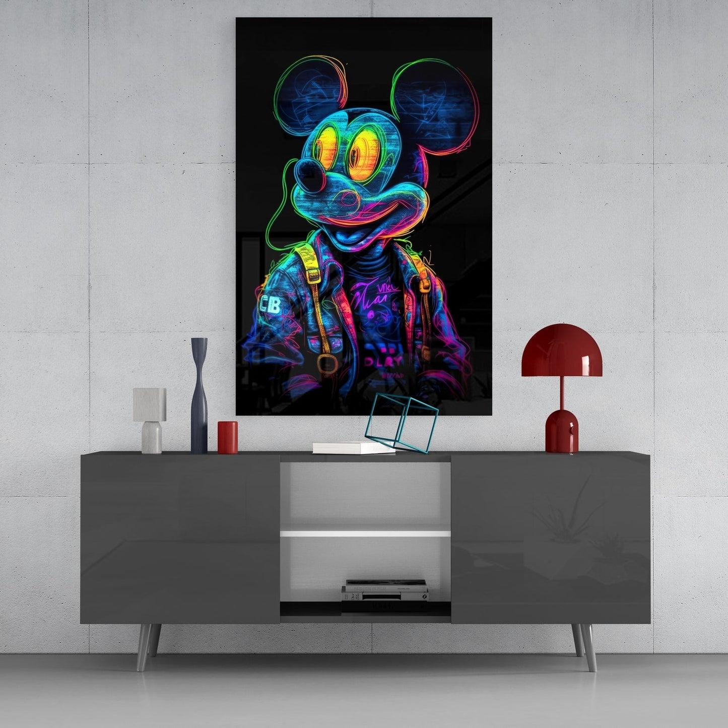 Mickey Cam Tablo || Tasarımcı Koleksiyonu