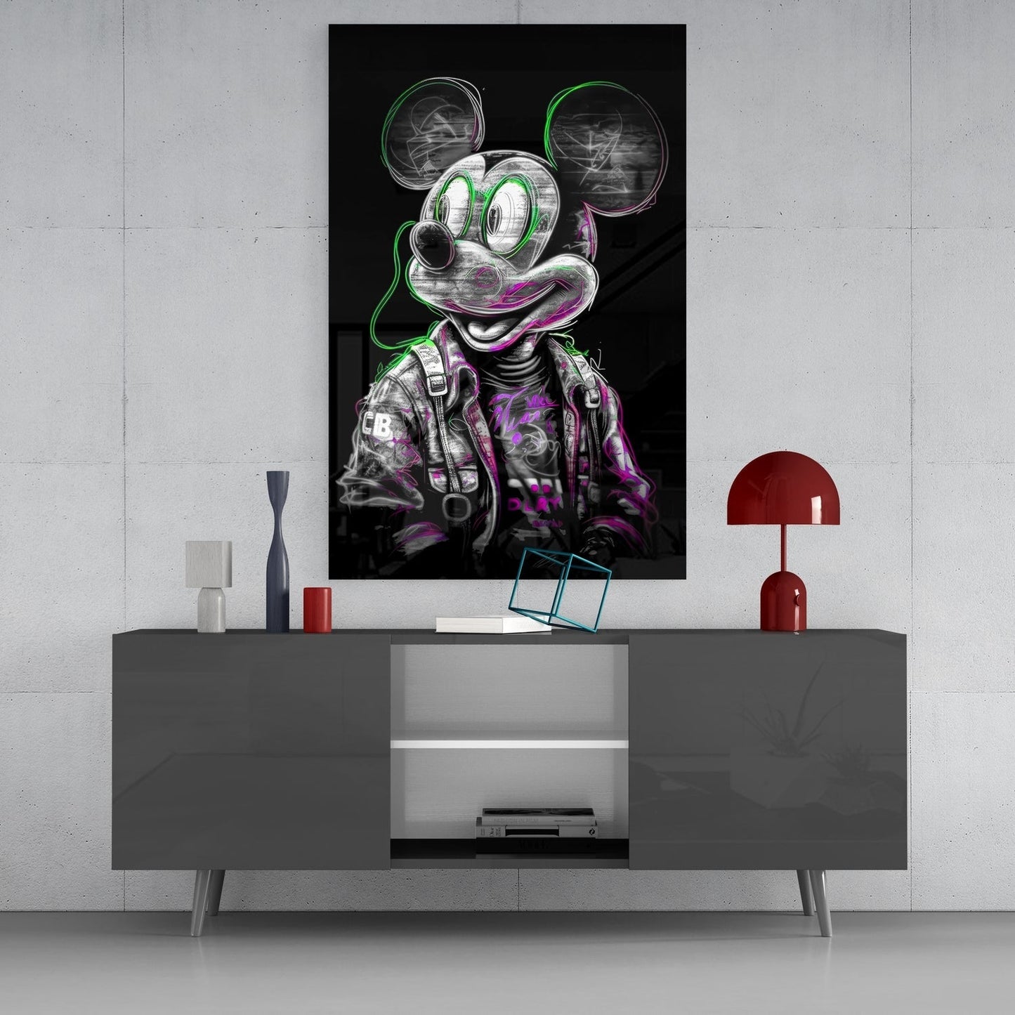 Mickey Cam Tablo || Tasarımcı Koleksiyonu