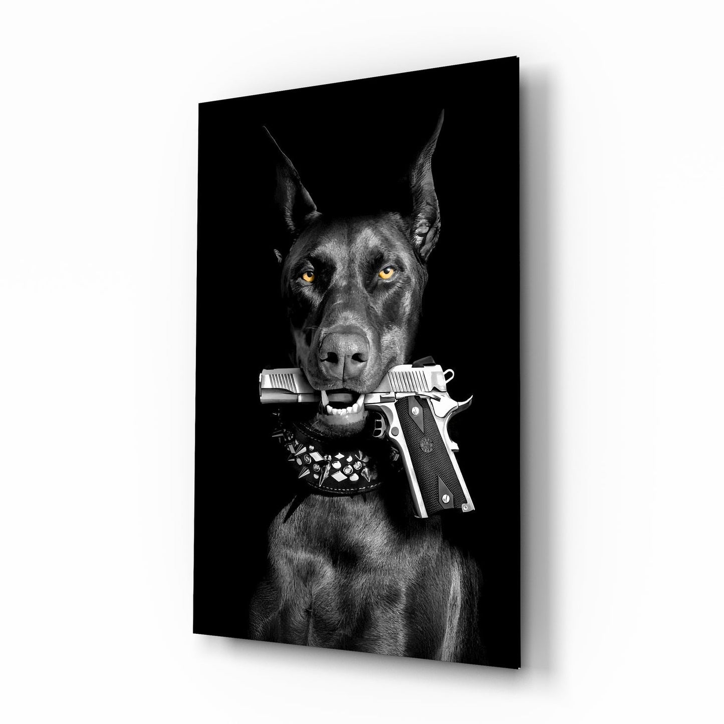 Doberman Cam Tablo || Tasarımcı Koleksiyonu