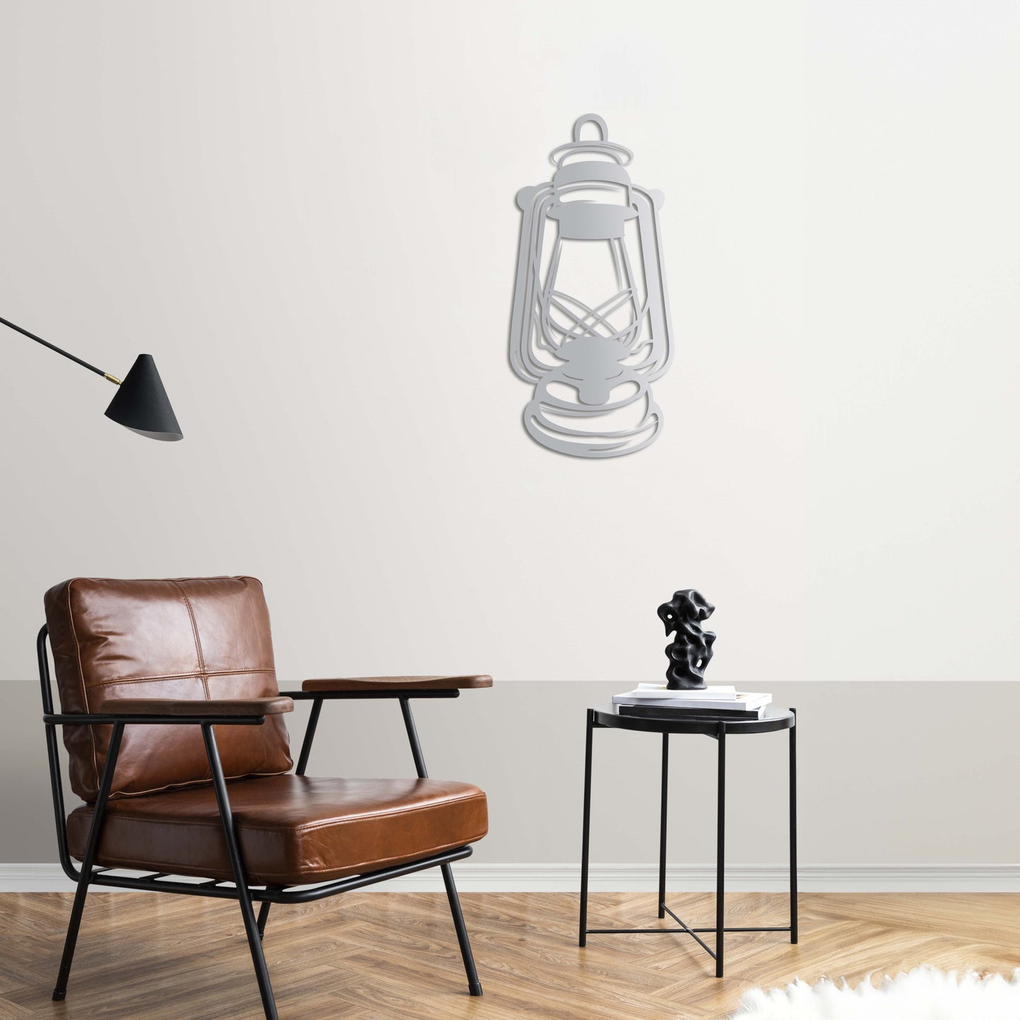 Nostalgic Lantern – Metal Painting