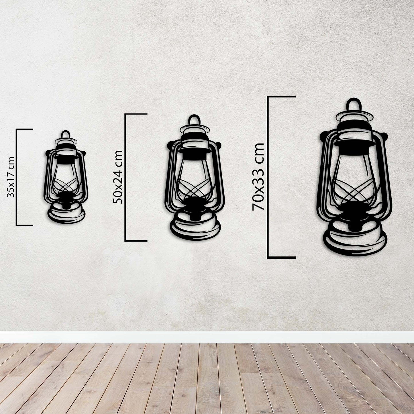 Nostalgic Lantern – Metal Painting