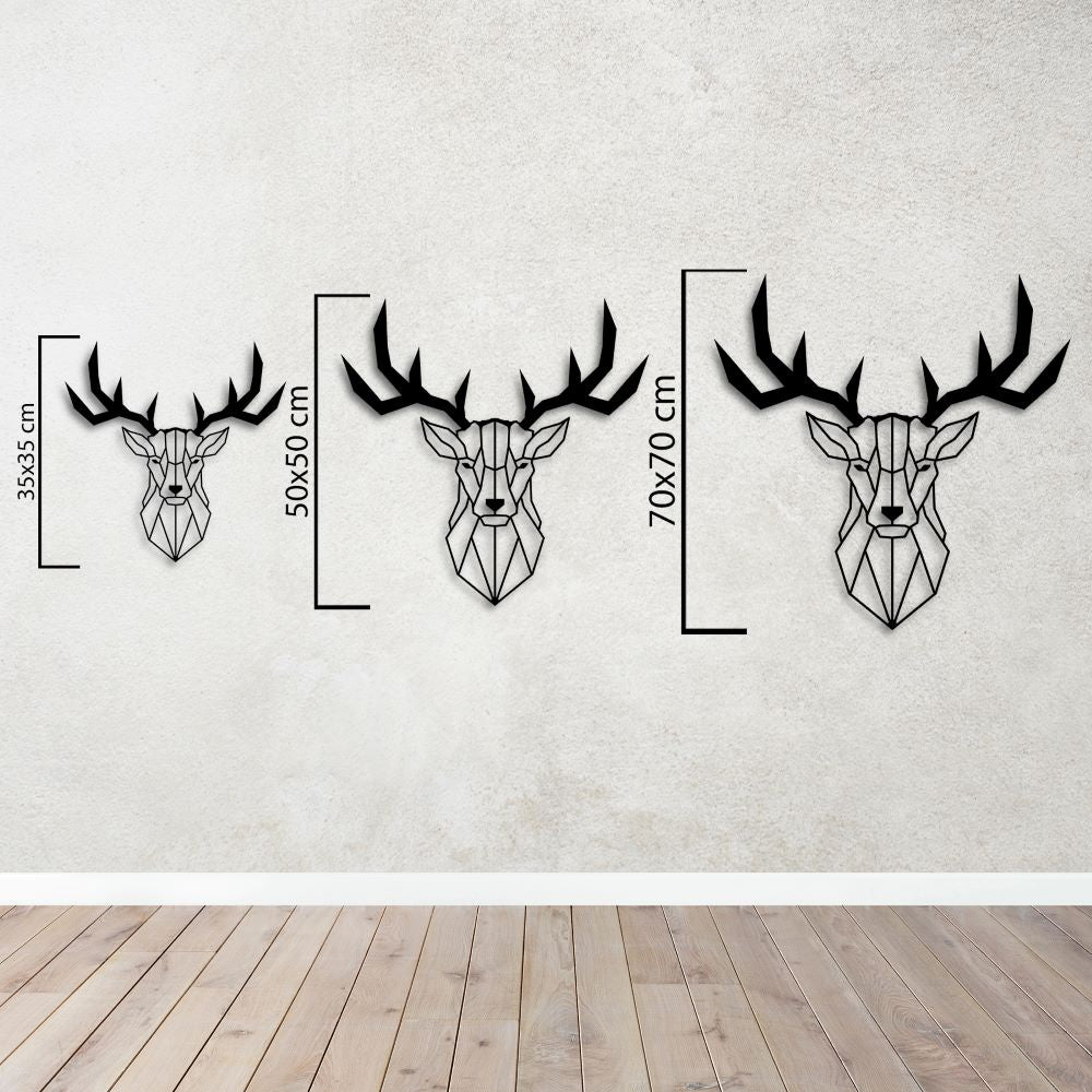 Deer Metal Painting