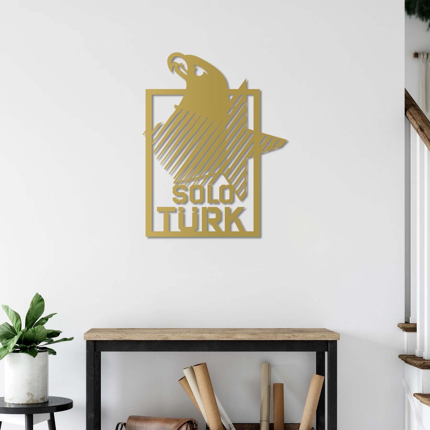 Hero of the Sky Solo Turkish Metal Painting