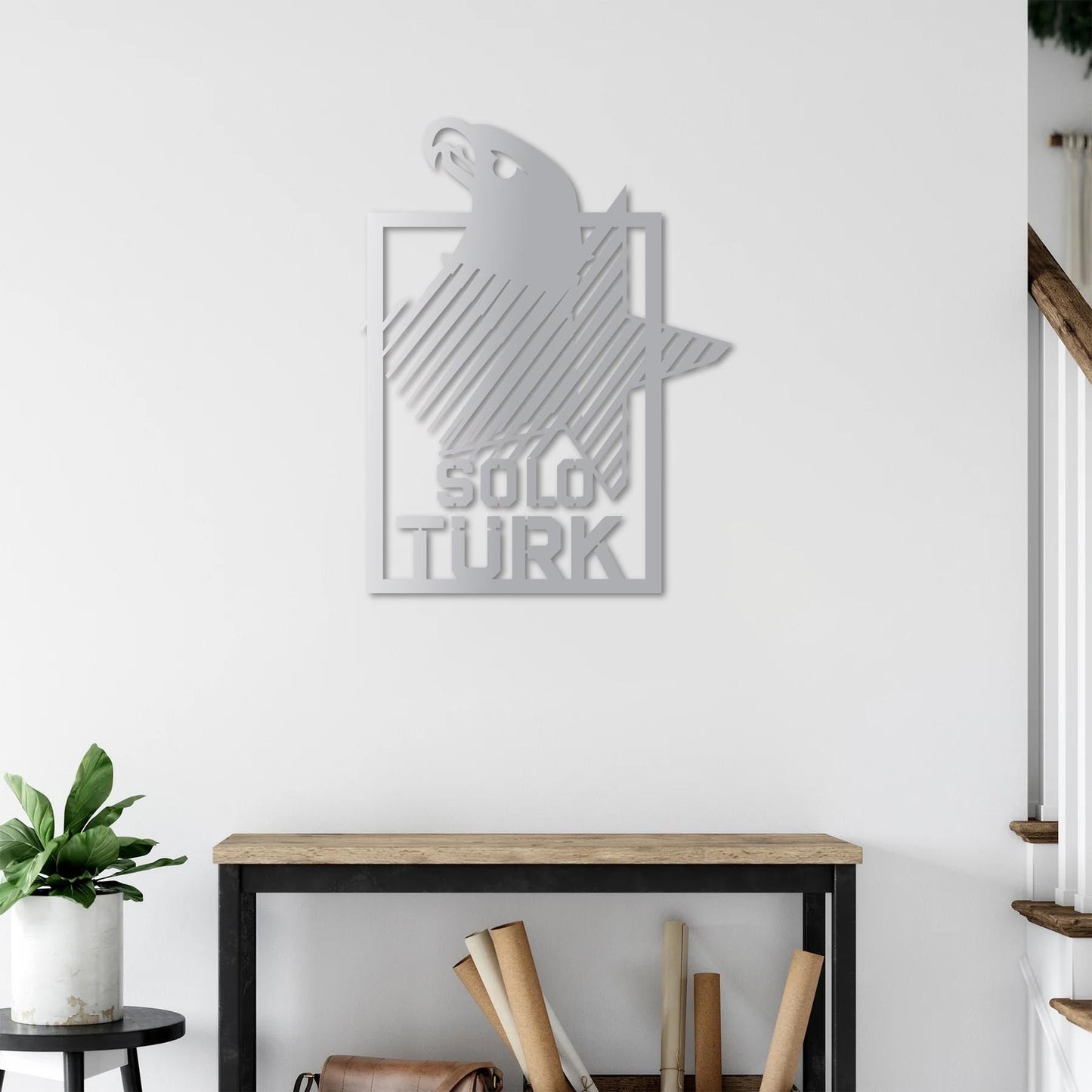 Hero of the Sky Solo Turkish Metal Painting