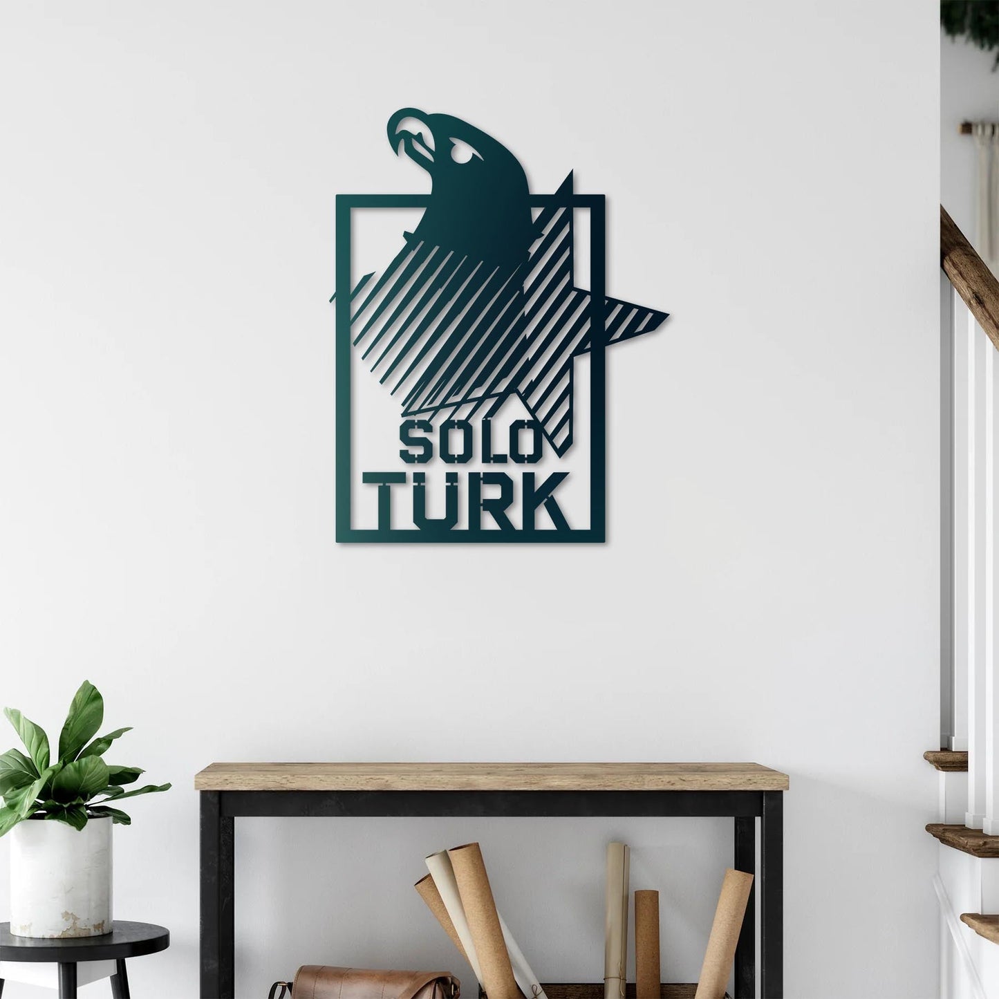 Hero of the Sky Solo Turkish Metal Painting