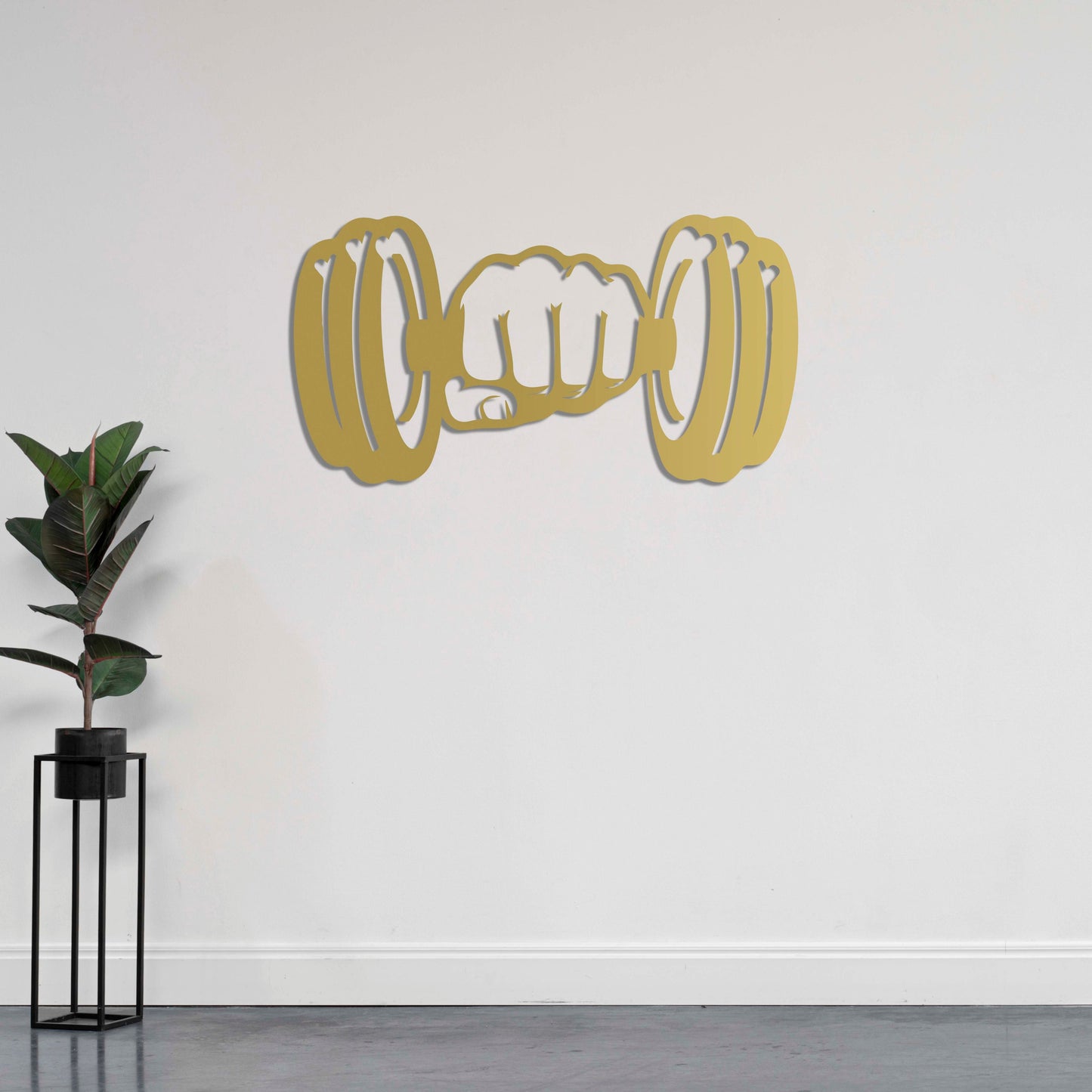Metal Painting Symbol of Power