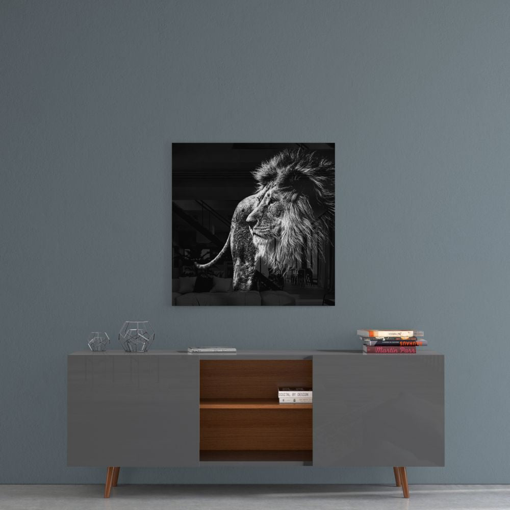 Aslan Cam Tablo