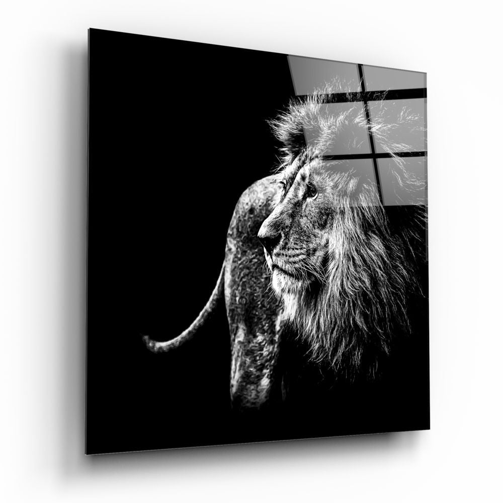 Aslan Cam Tablo