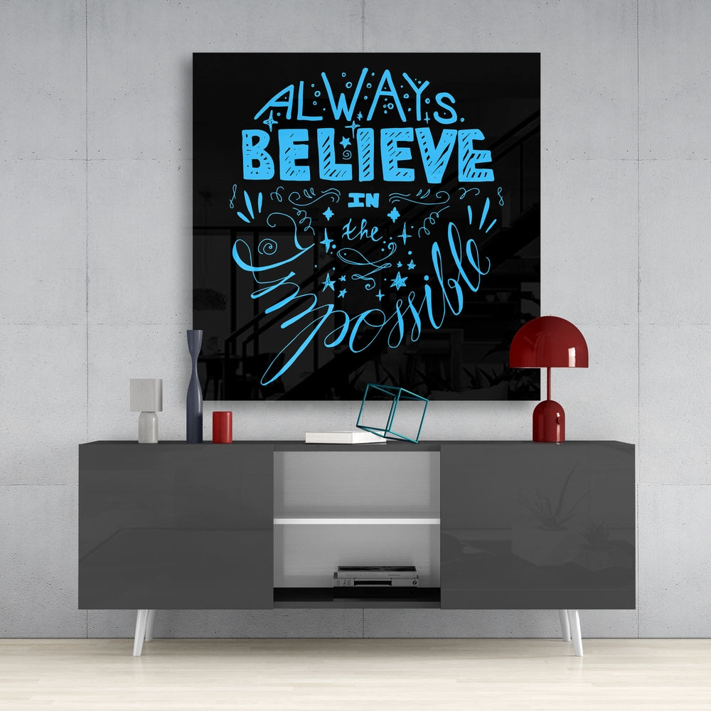 Always Believein the Impossible Cam Tablo