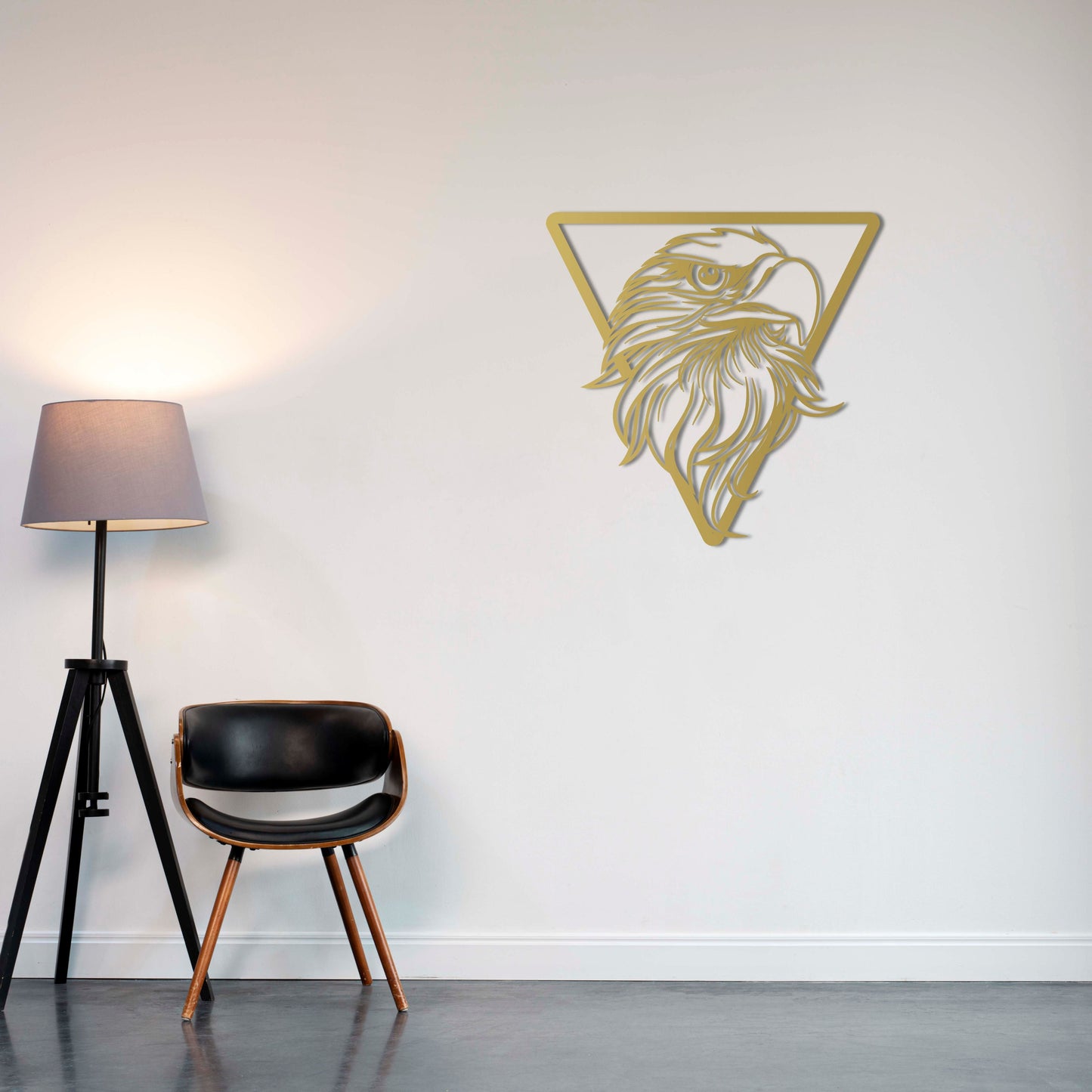 Eagle Eye Metal Painting