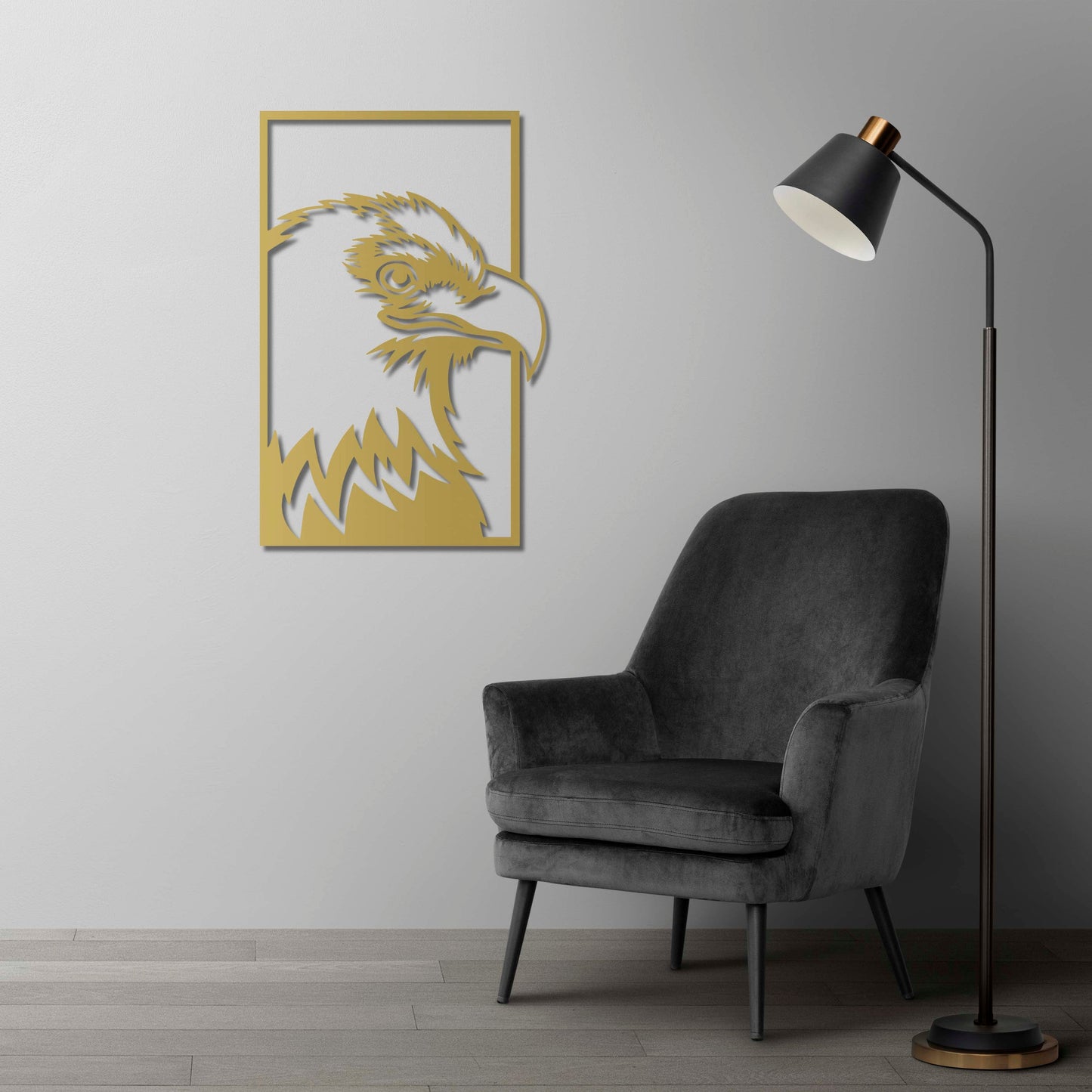 Eagle's Eye Metal Painting