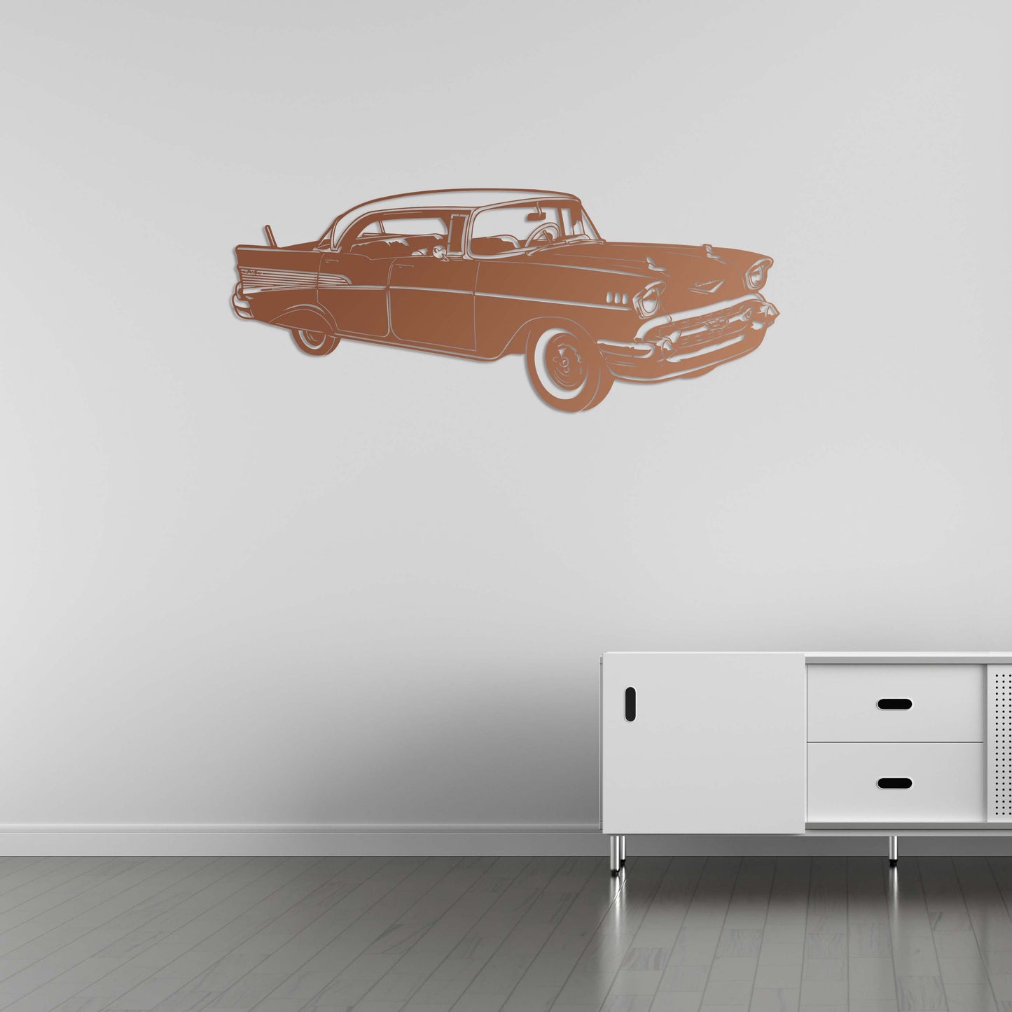 Retro Klasik Araba – Metal Tablo