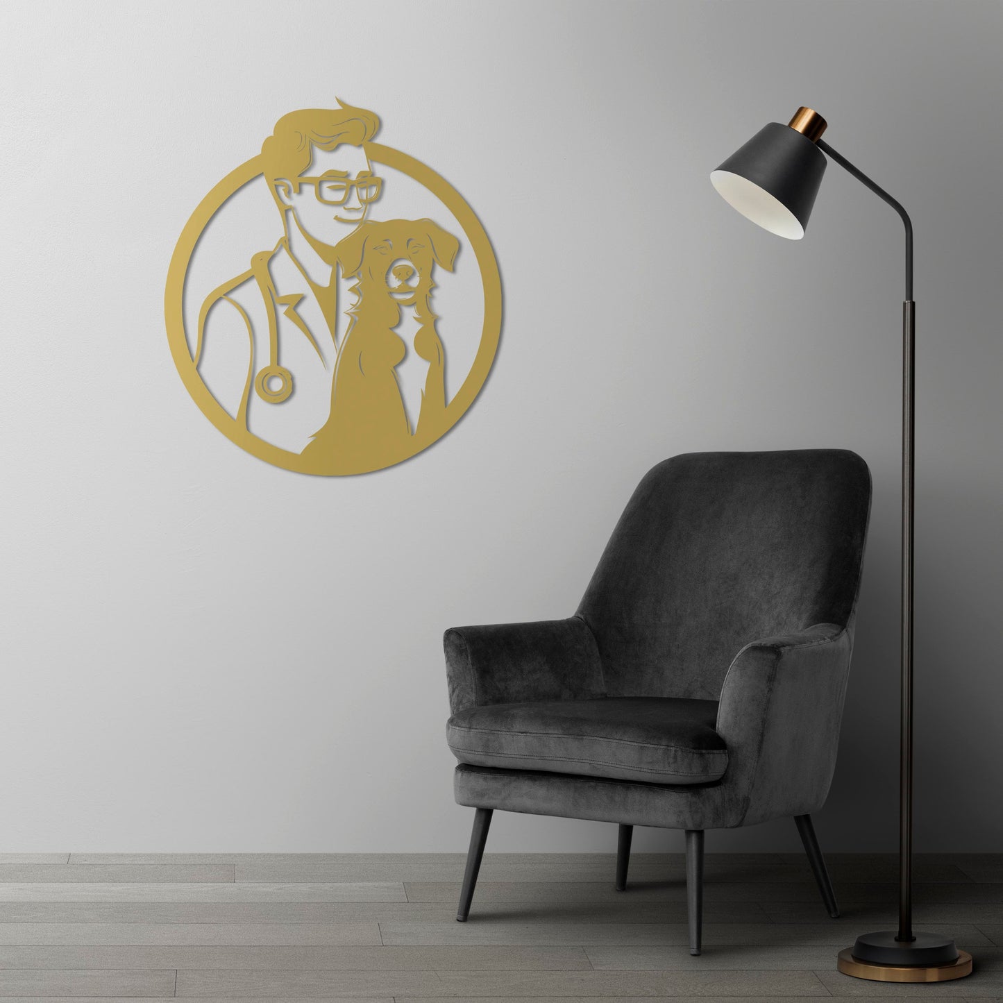 Watchman of Loyalty Metal Painting