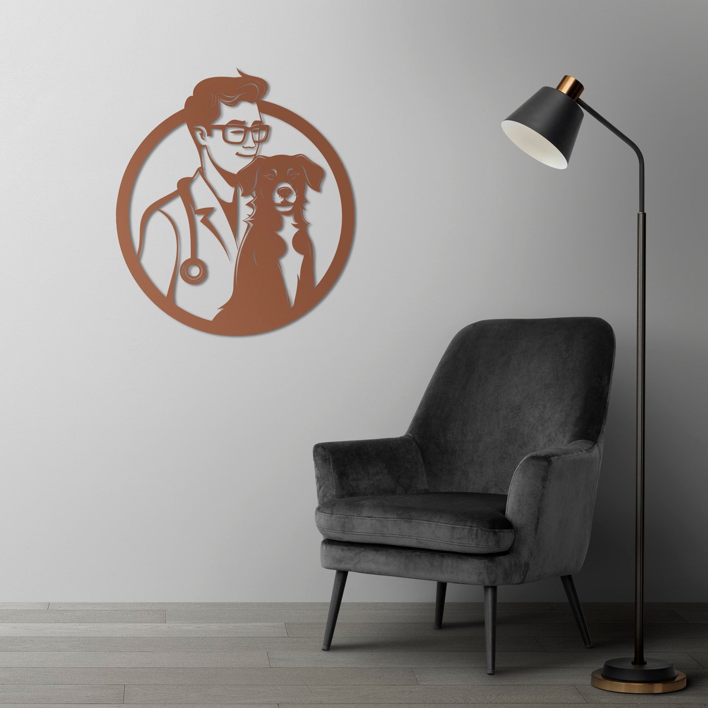 Watchman of Loyalty Metal Painting