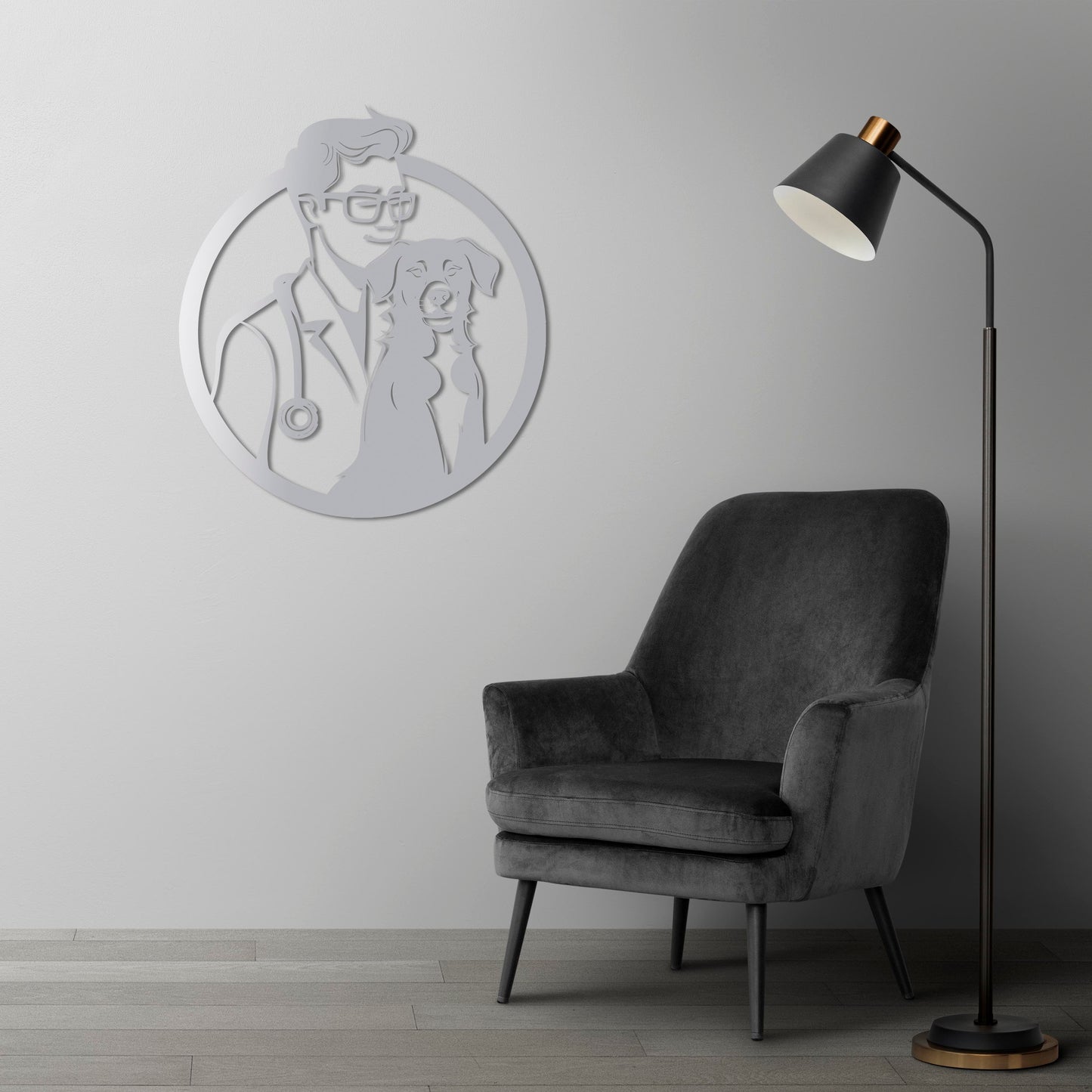 Watchman of Loyalty Metal Painting