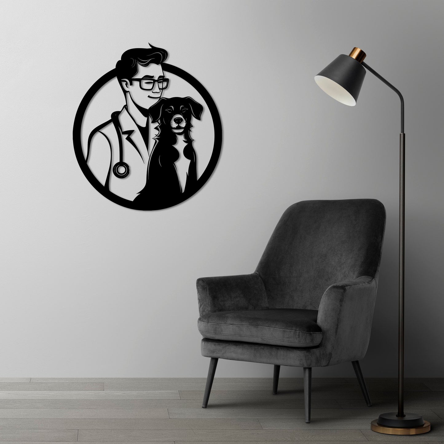 Watchman of Loyalty Metal Painting